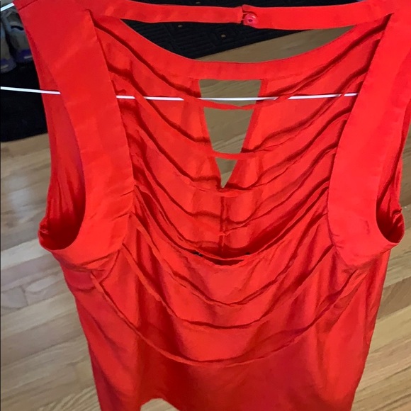 BCBG Max Azria Cloe Silk Tank Sz XS - Picture 5 of 7